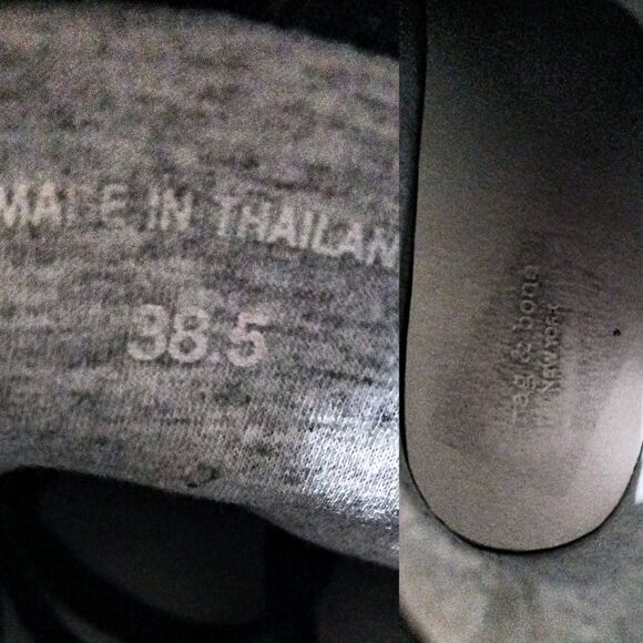 Rag & Bone Standard Issue Perforated Black Leather High-top Sneakers - Picture 11 of 11